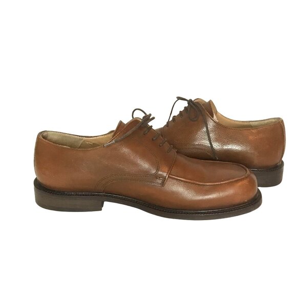 Birkenstock Footprints Handmade Brown Leather Derby Shoes Mens  8/41 (3 OF 3) - Picture 12 of 13